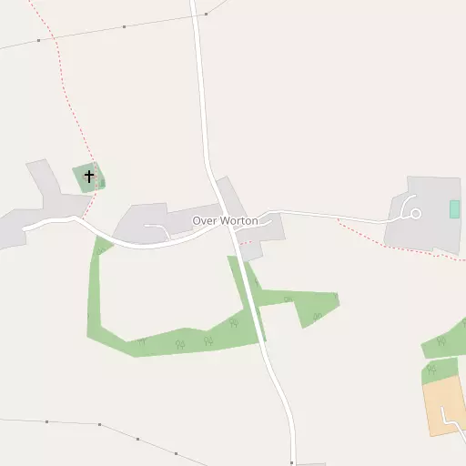 Map of Over Worton
