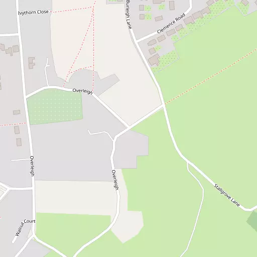 Map of Overleigh