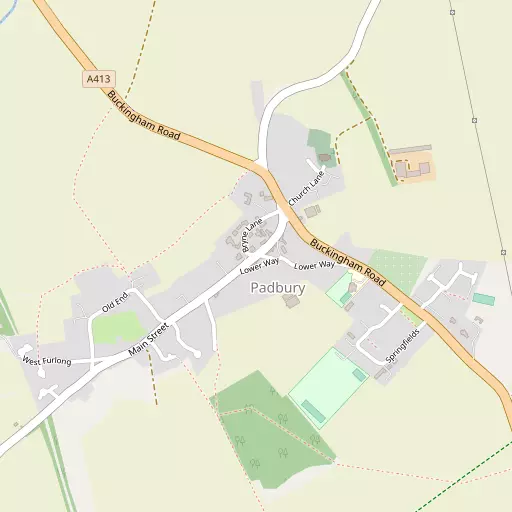 Map of Padbury