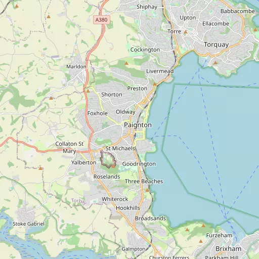 Map of Paignton