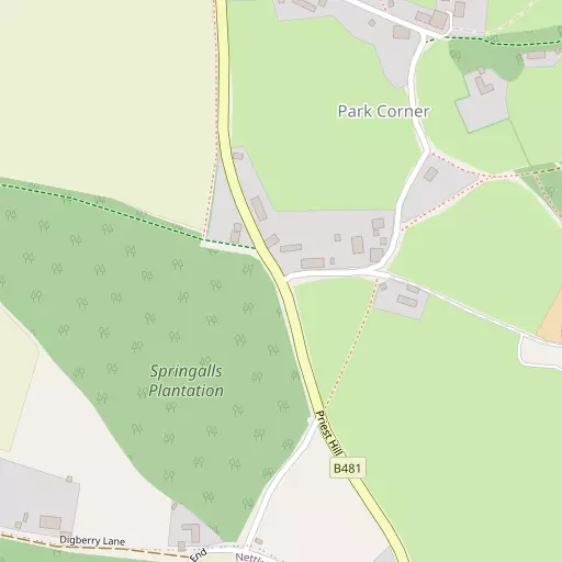 Map of Park Corner