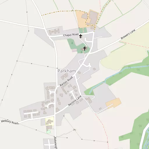 Map of Parkham