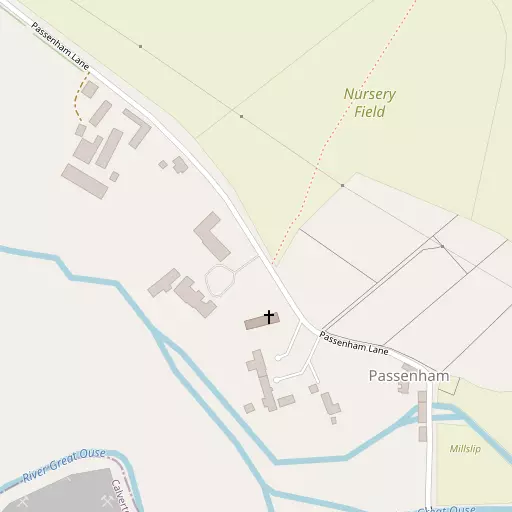 Map of Passenham