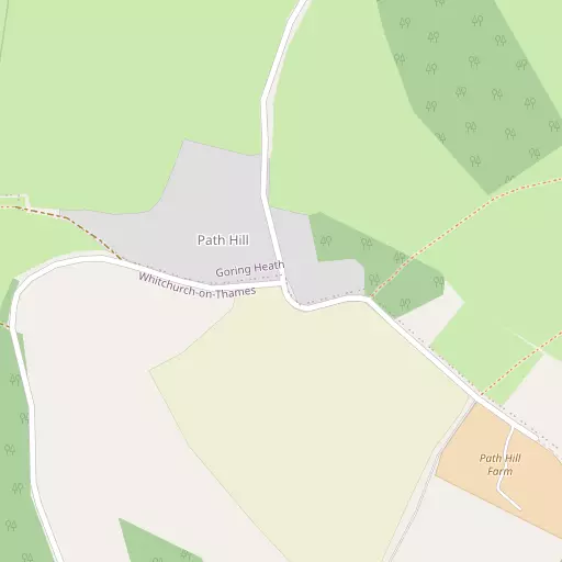 Map of Path Hill