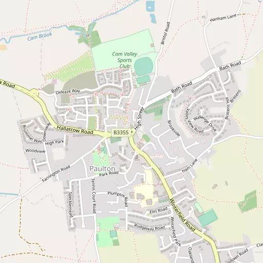 Map of Paulton