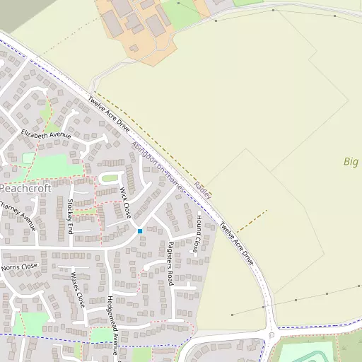 Map of Peachcroft