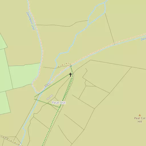 Map of Peat Cot