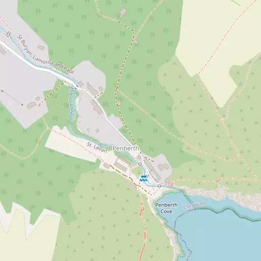 Map of Penberth