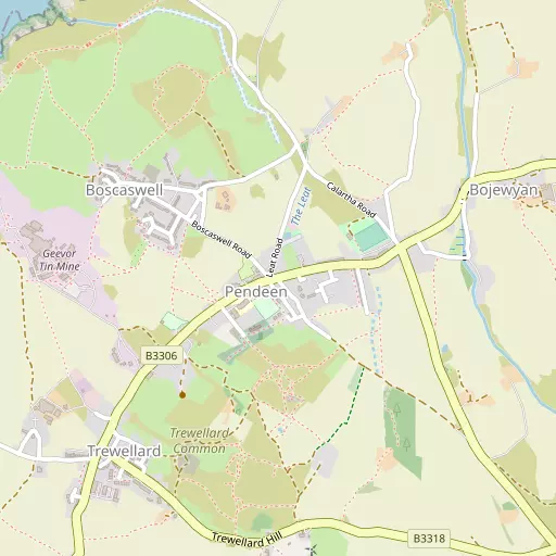 Map of Pendeen
