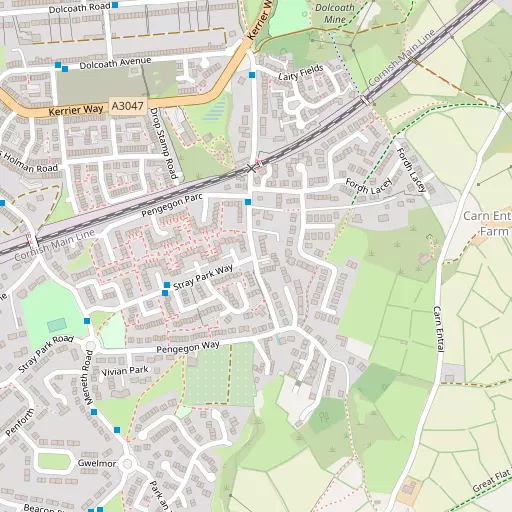 Map of Pengegon