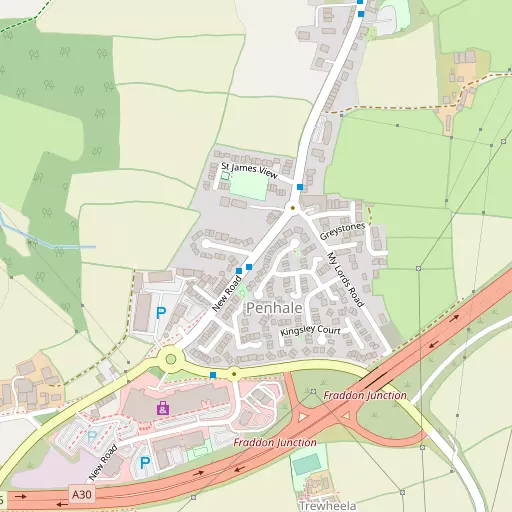 Map of Penhale