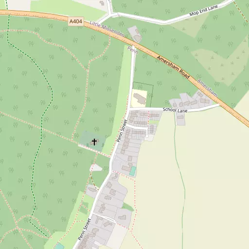 Map of Penn Street