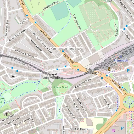 Map of Pennycomequick