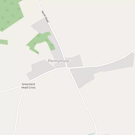 Map of Pennymoor