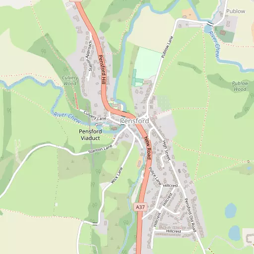 Map of Pensford