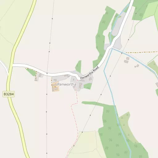 Map of Penwartha