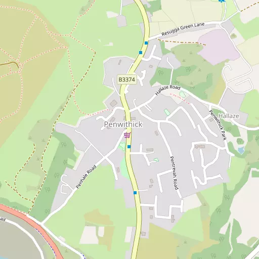 Map of Penwithick