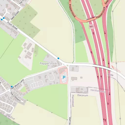 Map of Pepperstock