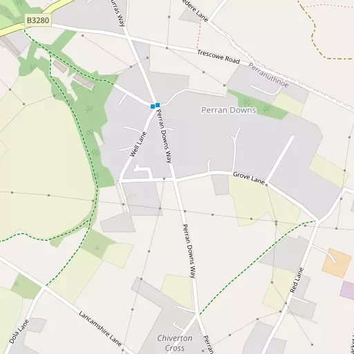 Map of Perran Downs