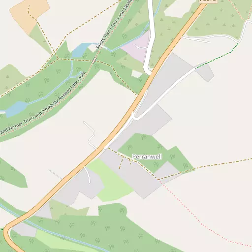 Map of Perranwell