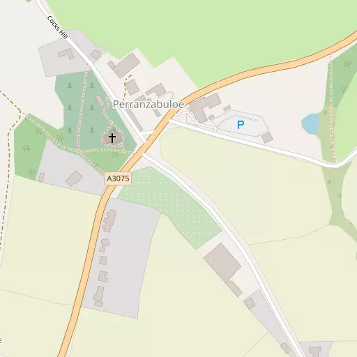 Map of Perranzabuloe