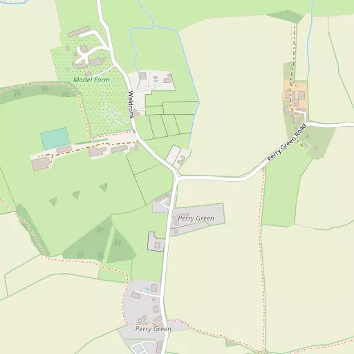 Map of Perry Green