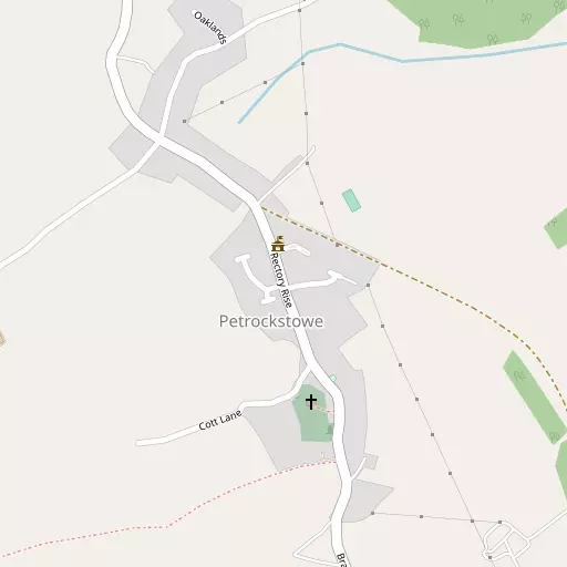 Map of Petrockstowe