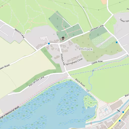Map of Phillack