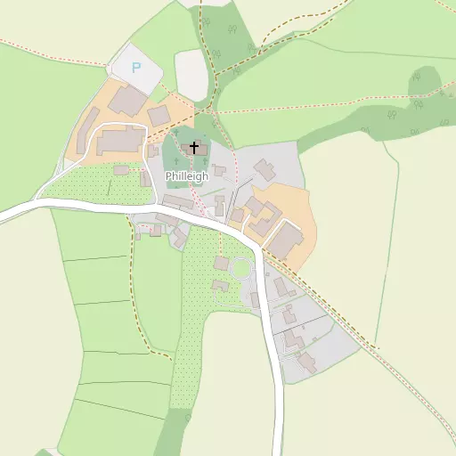 Map of Philleigh