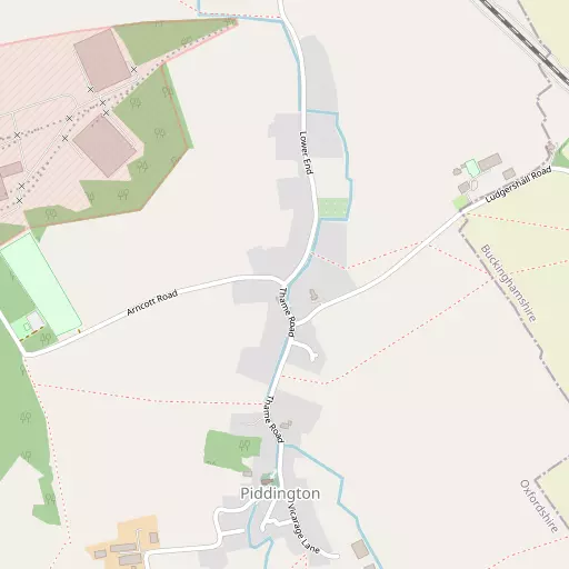 Map of Piddington