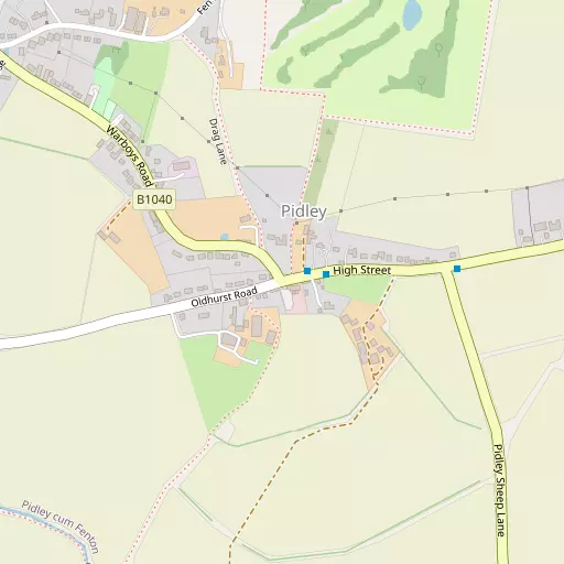 Map of Pidley