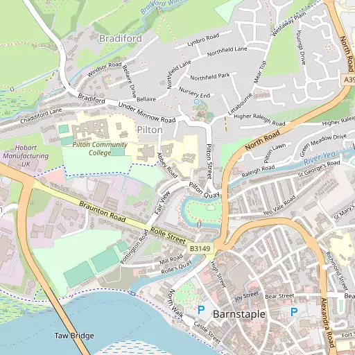 Map of Pilton