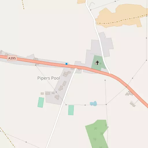 Map of Pipers Pool