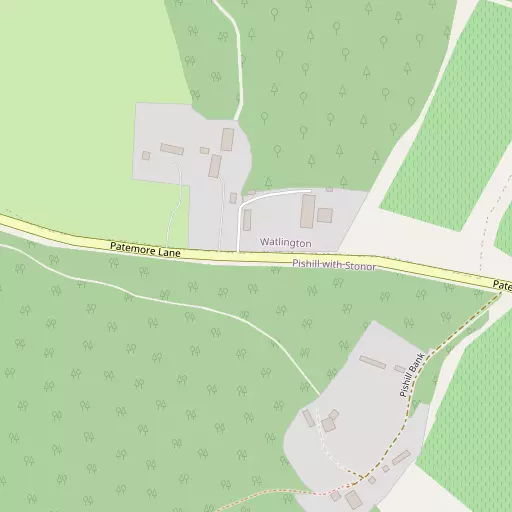 Map of Pishill Bank