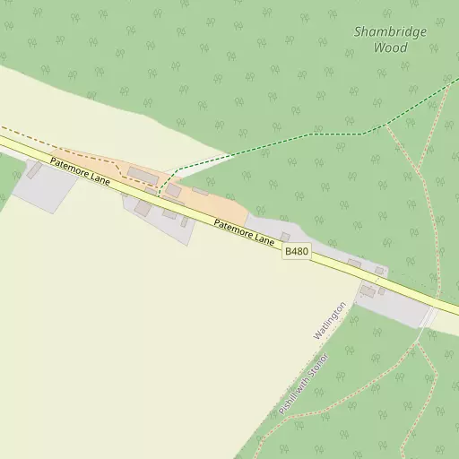Map of Pishill Bottom
