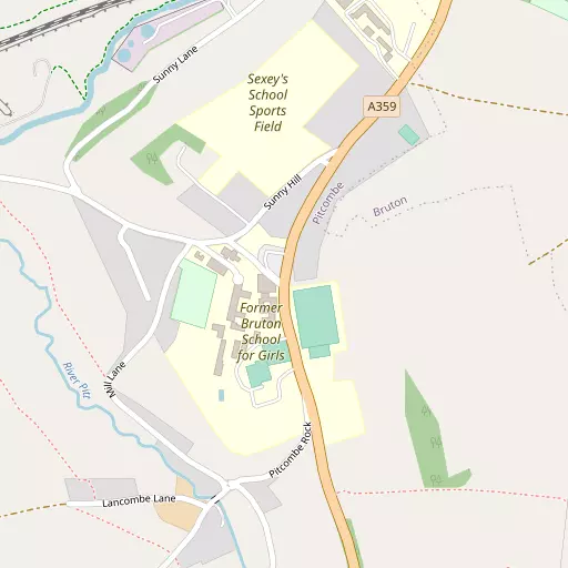 Map of Pitcombe