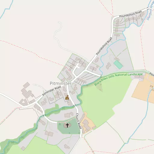 Map of Pitminster