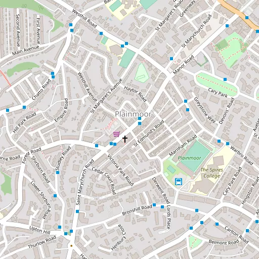 Map of Plainmoor