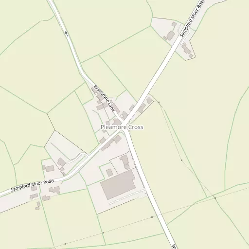 Map of Pleamore Cross