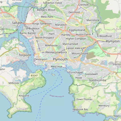 Map of Plymouth