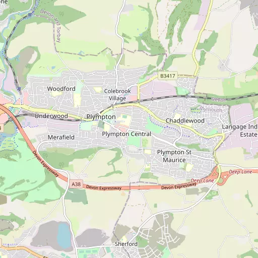 Map of Plympton