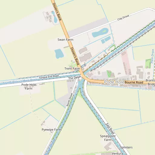 Map of Pode Hole