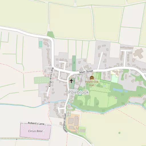 Map of Polebrook