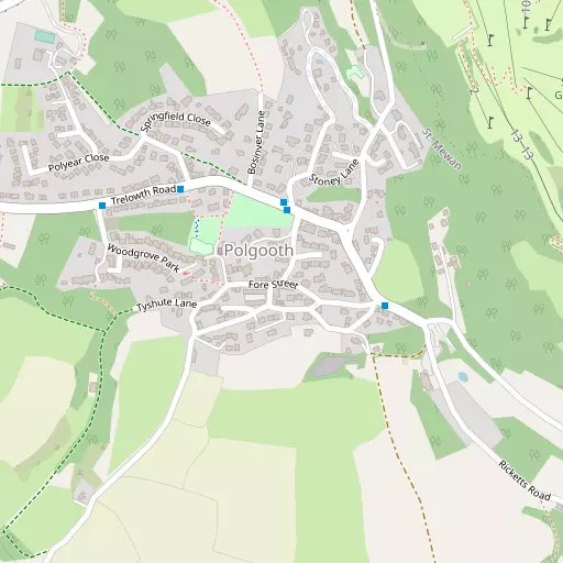 Map of Polgooth