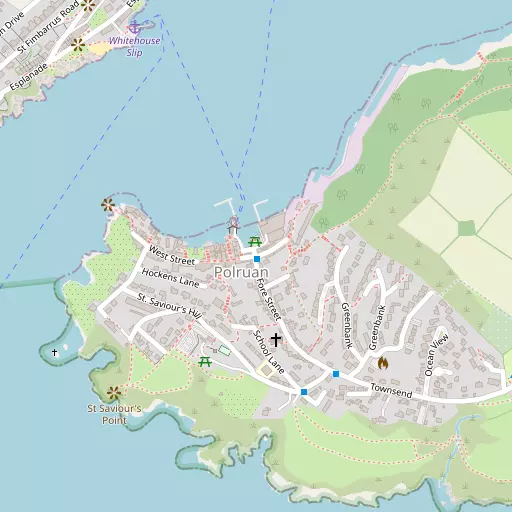Map of Polruan