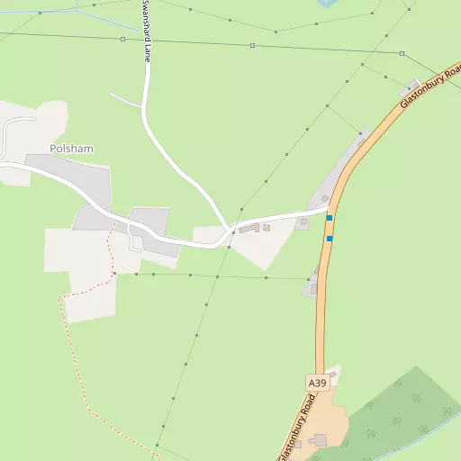 Map of Polsham