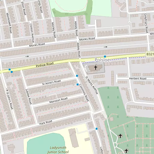 Map of Polsloe