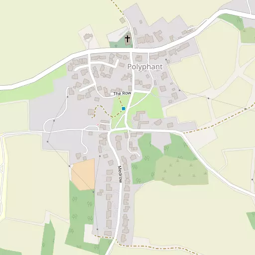 Map of Polyphant