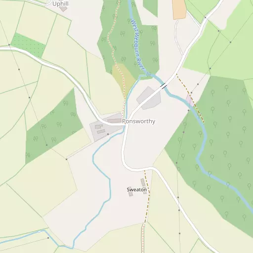 Map of Ponsworthy