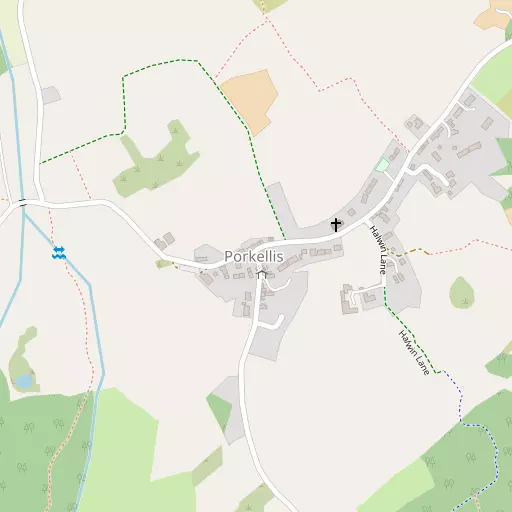 Map of Porkellis